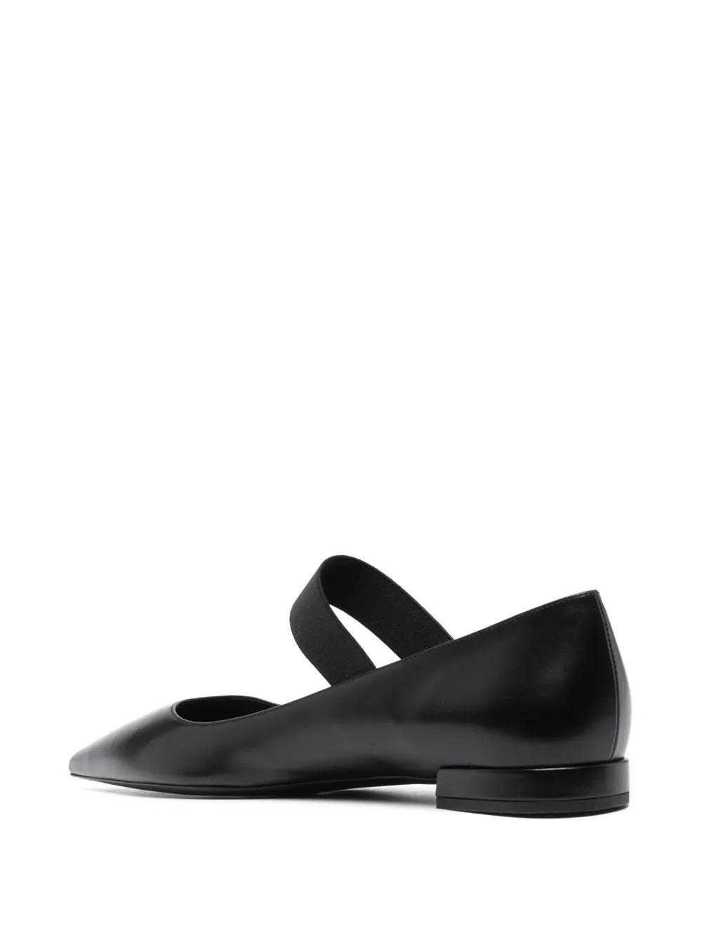 Miu point-toe ballet flats Black