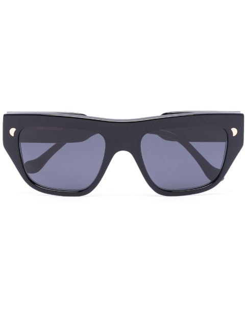 Nanushka oversized-frame tinted-lenses sunglasses
