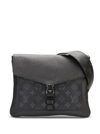Louis Vuitton Monogram Eclipse Taigarama Outdoor Sling Bag - Black