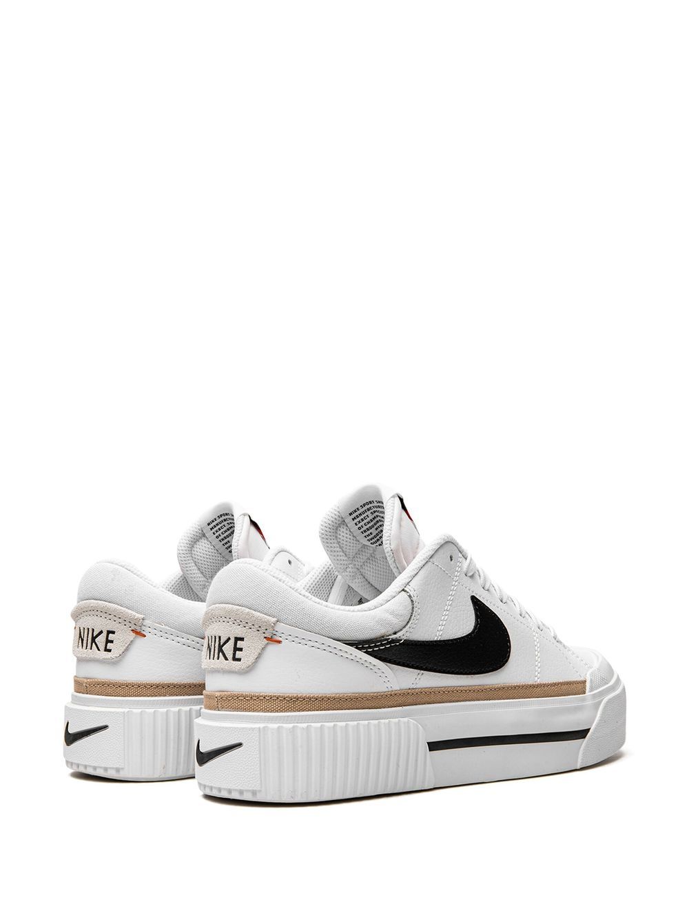 Shop Nike Legacy Lift Sneakers In White