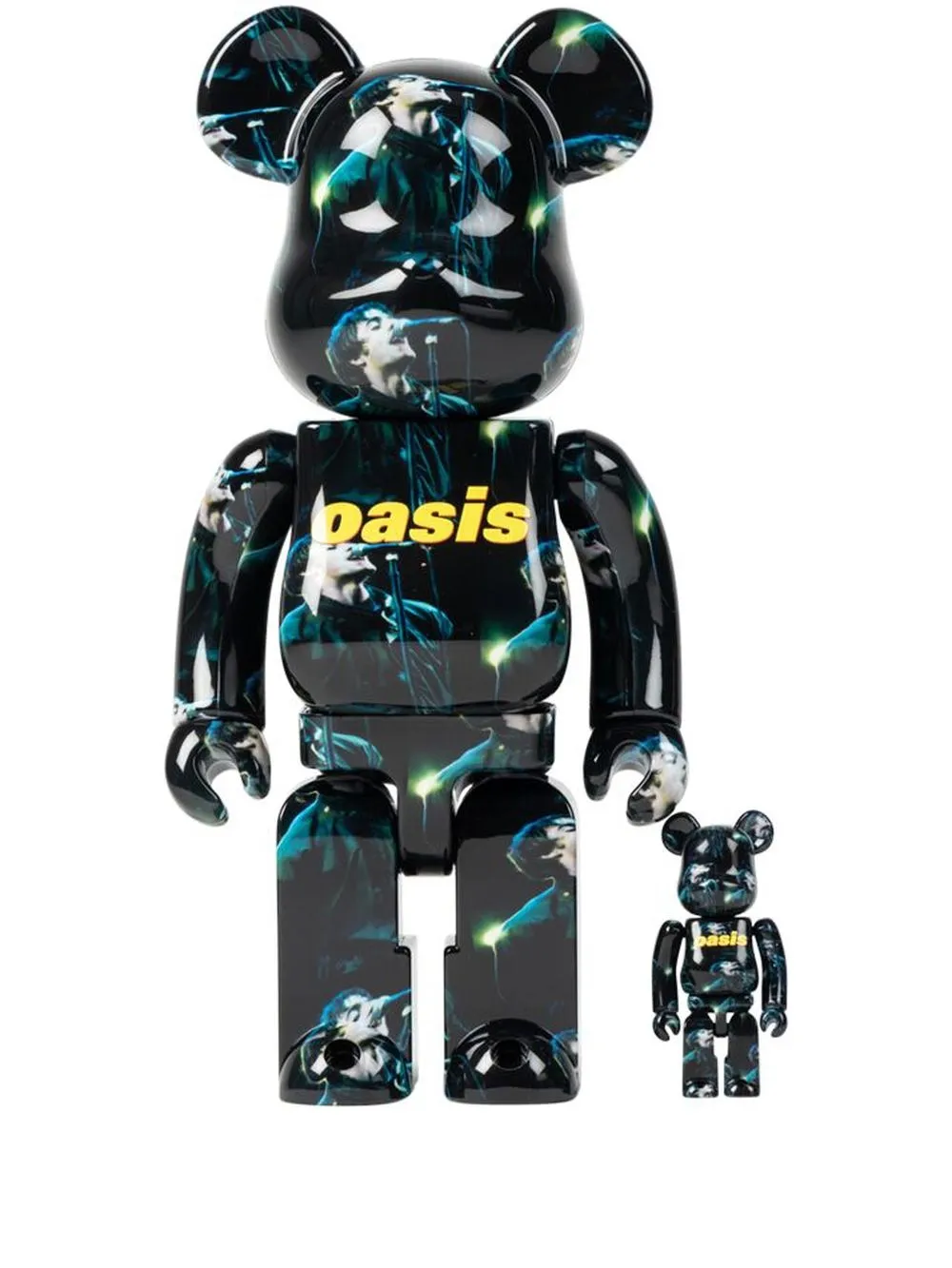

Medicom Toy figura 1996 Liam Gallagher Be@rbrick 100% and 400% de Medicom Toy x Oasis Knebworth - Negro