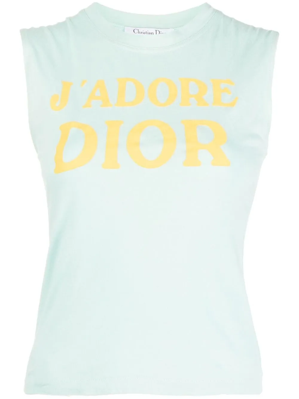 

Christian Dior 2001 pre-owned J'Adore Dior tank - Green