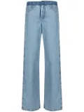 Christopher Esber Deconstruct straight-leg jeans - Blue