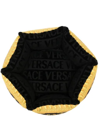 Versace I ♡ バロック ペットベッド | ブラック | FARFETCH JP