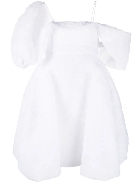 Cecilie Bahnsen Snow one-shoulder minidress