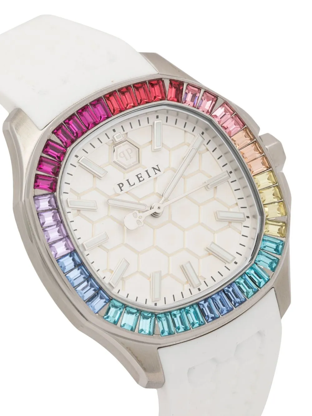 Philipp Plein High-conic 37mm In White