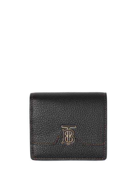 Burberry grainy leather TB bi-fold wallet Women