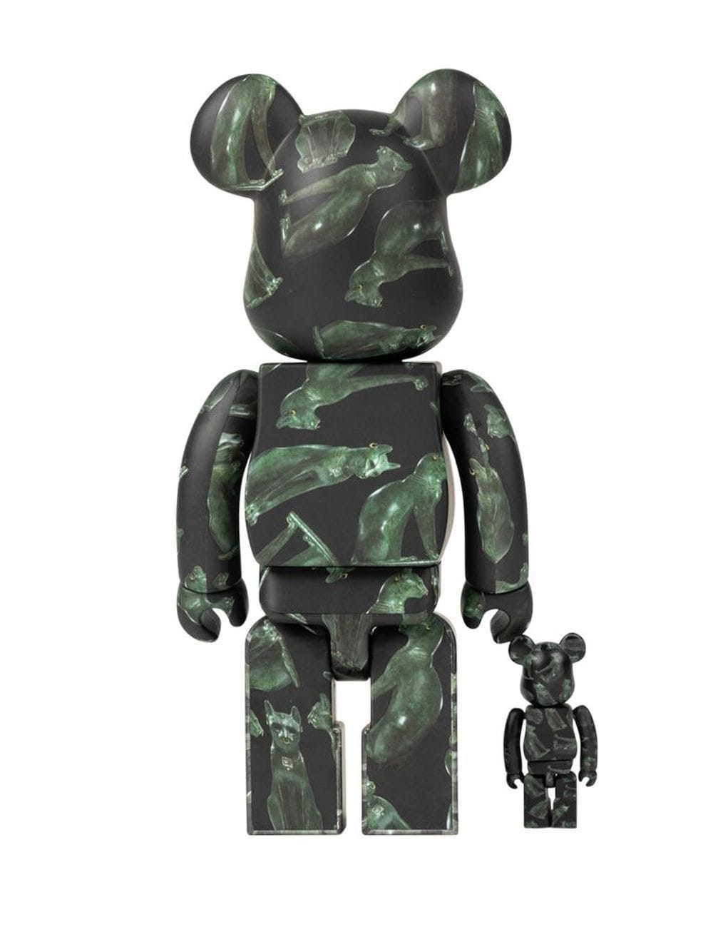 Medicom Toy "x The British Museum Gayer-Anderson Cat Be@rbrick ""100% en 400%"" beeldje" - Zwart