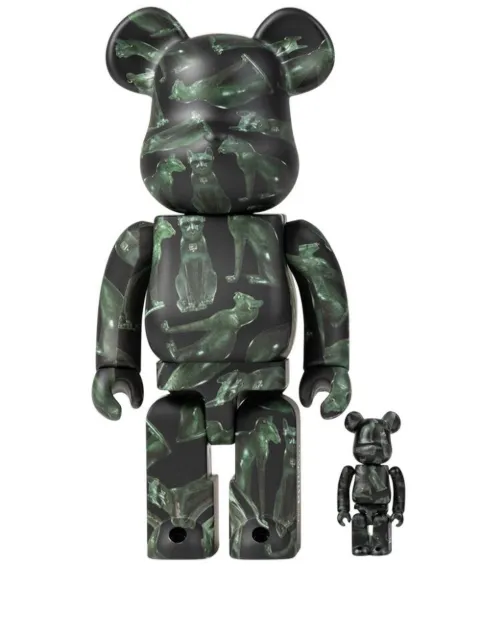 MEDICOM TOY x The British Museum Gayer-Anderson Cat BE@RBRICK 100% und 400% Figuren-Set