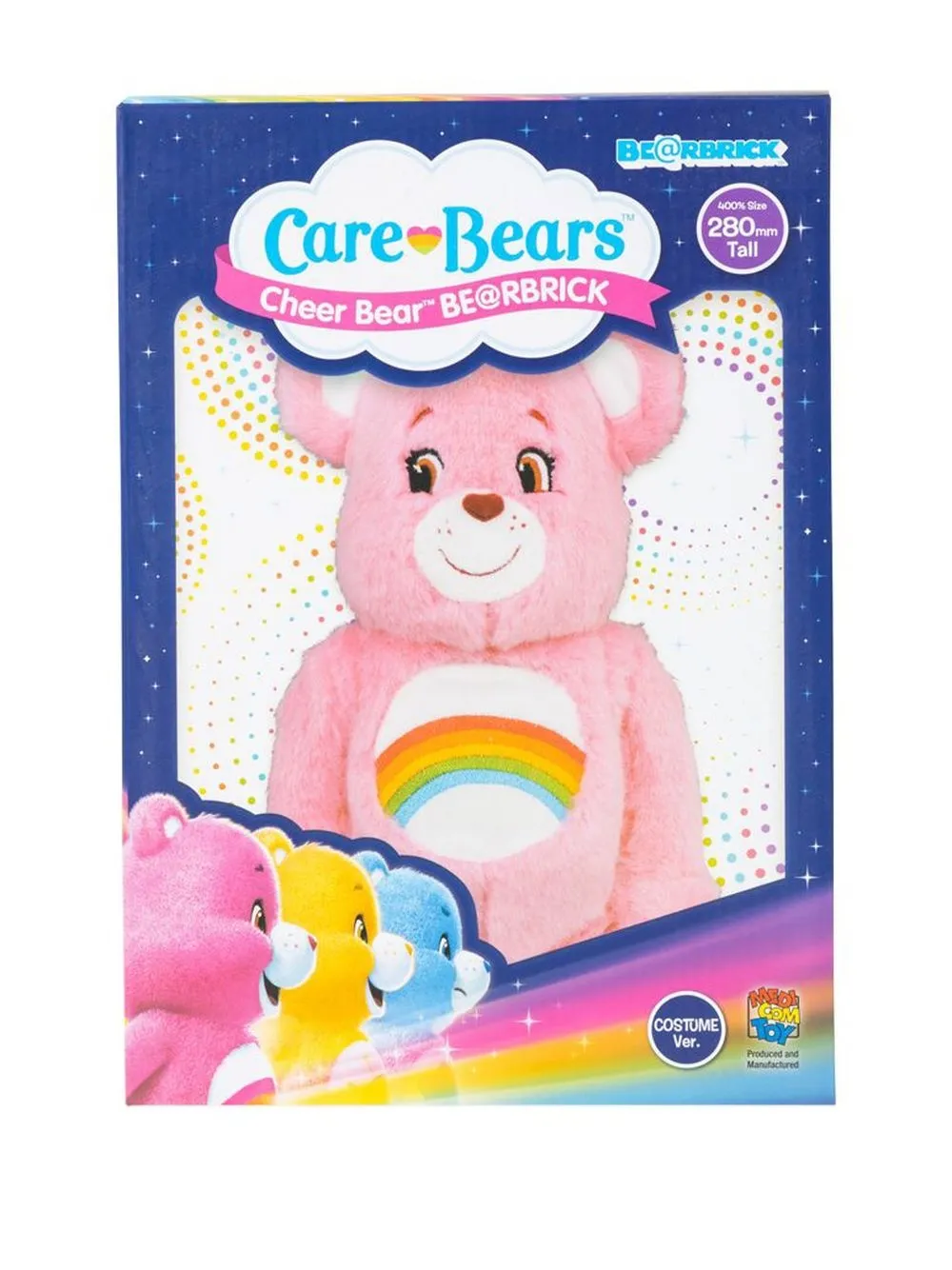 Medicom Toy X Care Bears Cheer Bear Costume Version BE RBRICK 
