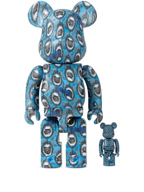 MEDICOM TOY x Robe Japonica BE@RBRICK 100% and 400% figure set