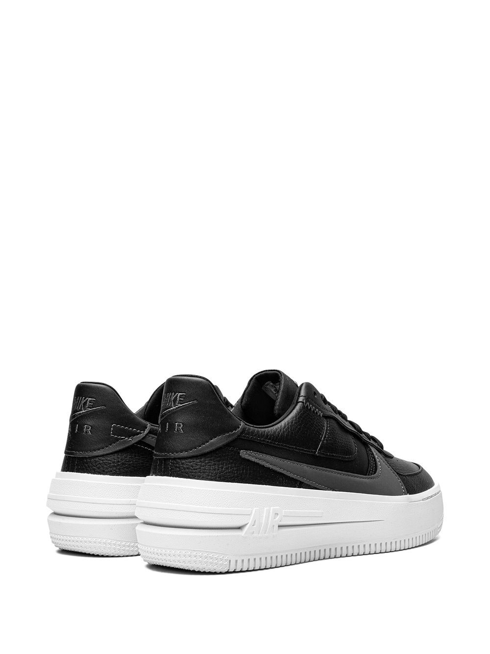 Shop Nike Air Force 1 Plt.af.orm "black" Sneakers
