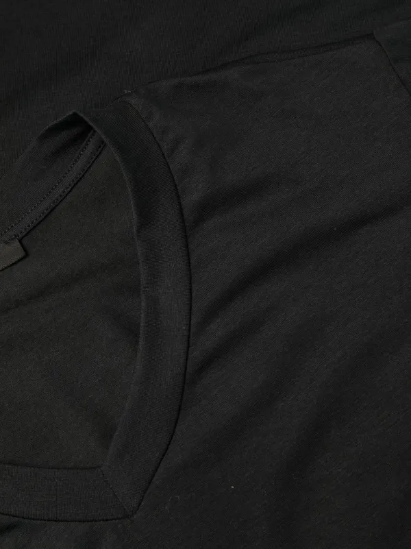 TOM FORD トム・フォード Vネック Tシャツ | ブラック | FARFETCH JP