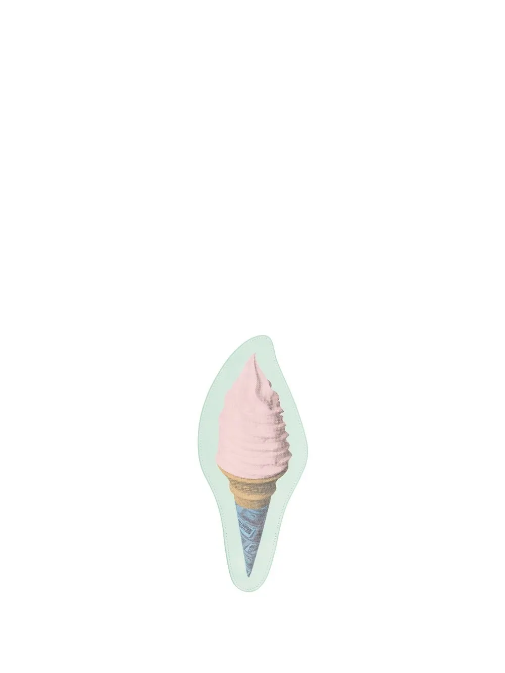 

ICECREAM Ice Cream leather wallet - MINT