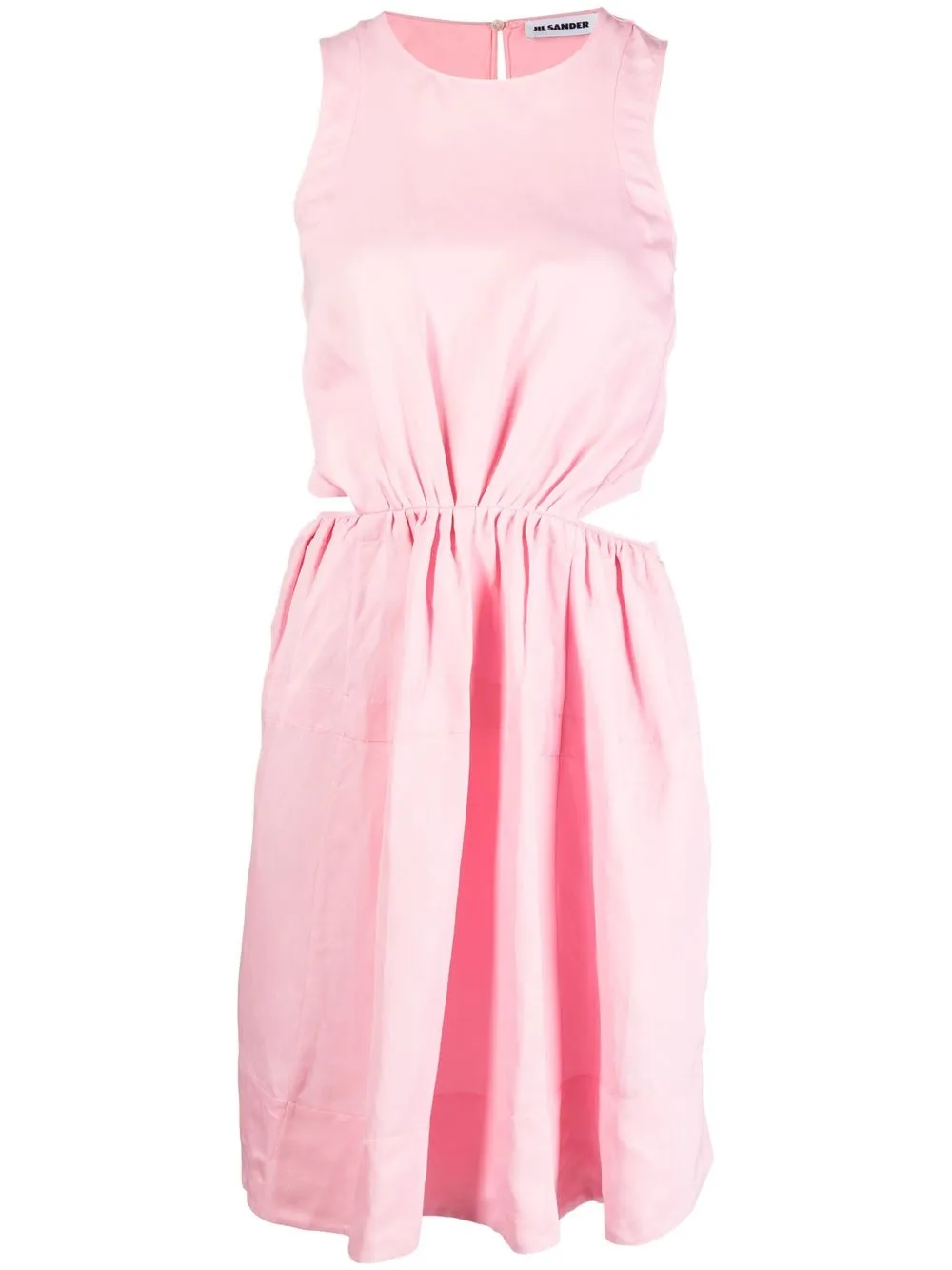 

Jil Sander cut-out detail minidress - Pink