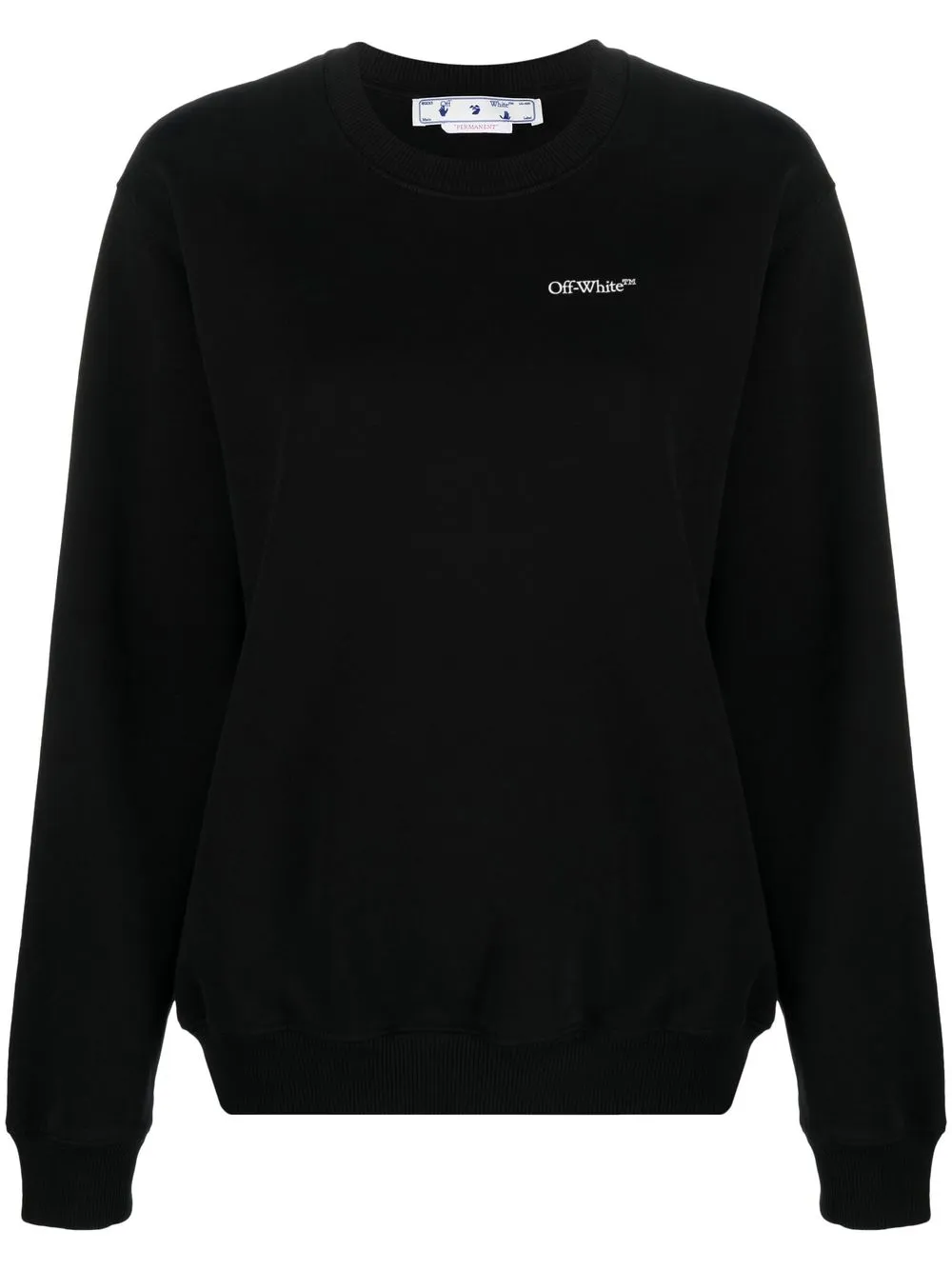 

Off-White Bookish logo-print sweatshirt - Black