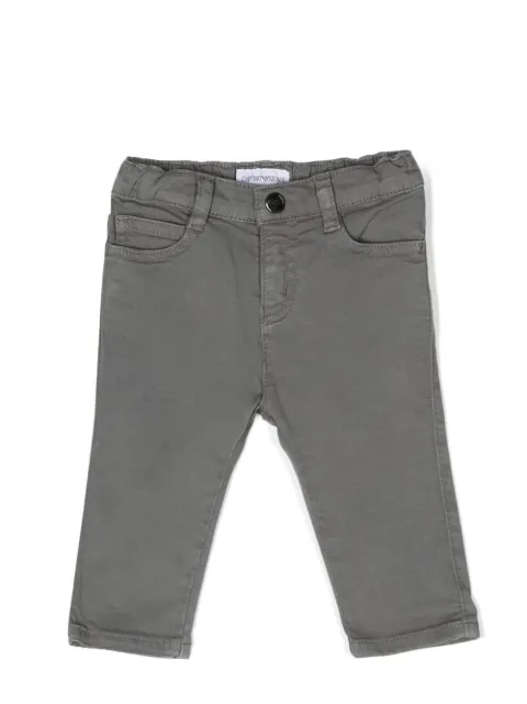 Emporio Armani Kids Calça chino reta