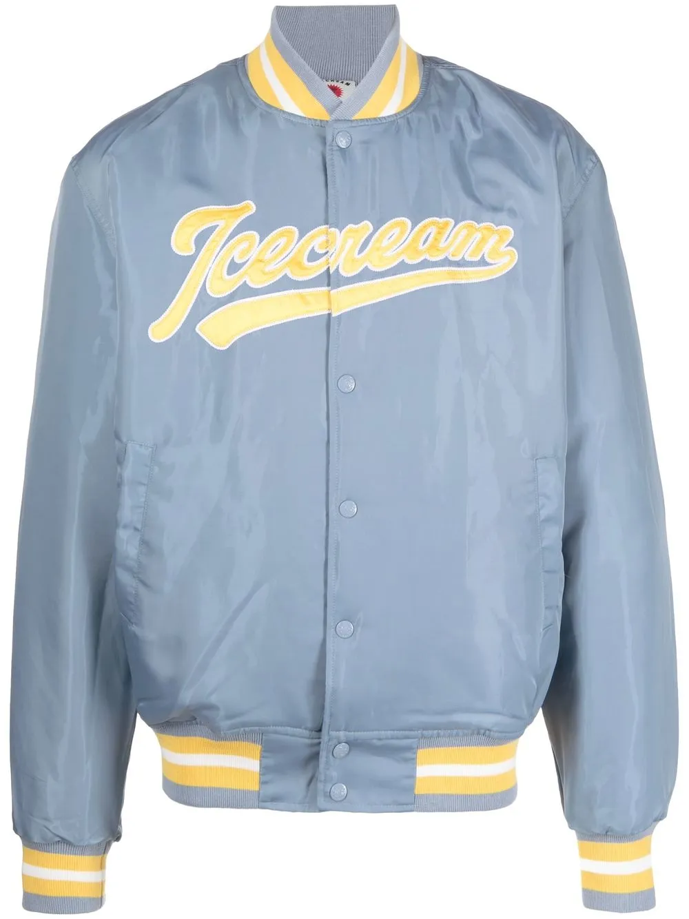 

ICECREAM graphic-print bomber jacket - Blue