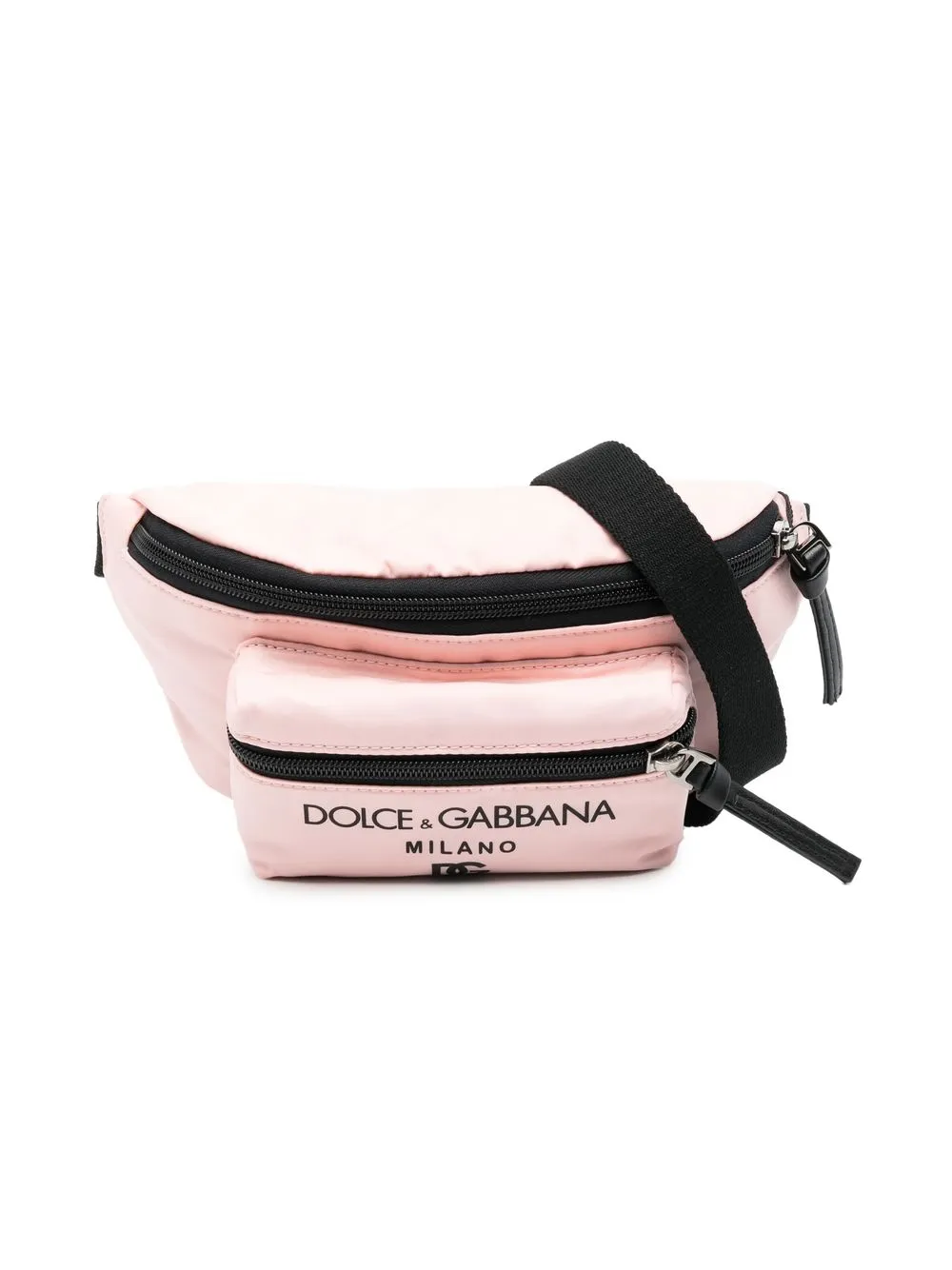 

Dolce & Gabbana Kids logo-print belt bag - Pink