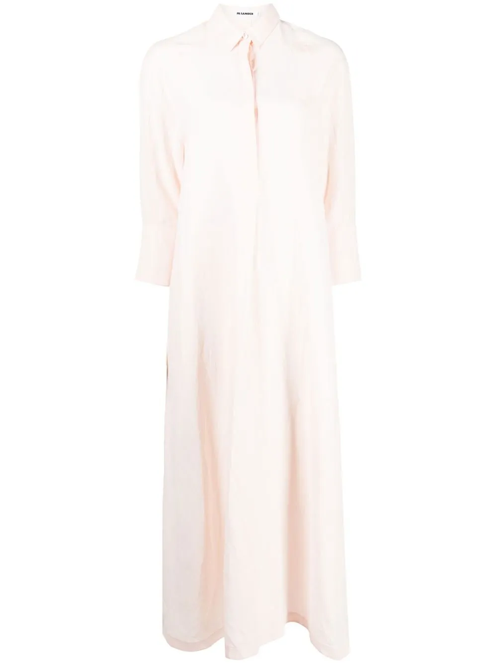 

Jil Sander buttoned-up shirt dress - Pink