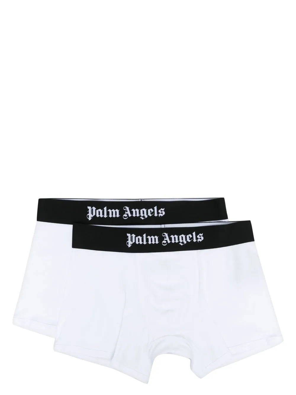 

Palm Angels logo-waistband two-pack boxers - White