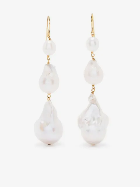 Jil Sander drop earrings