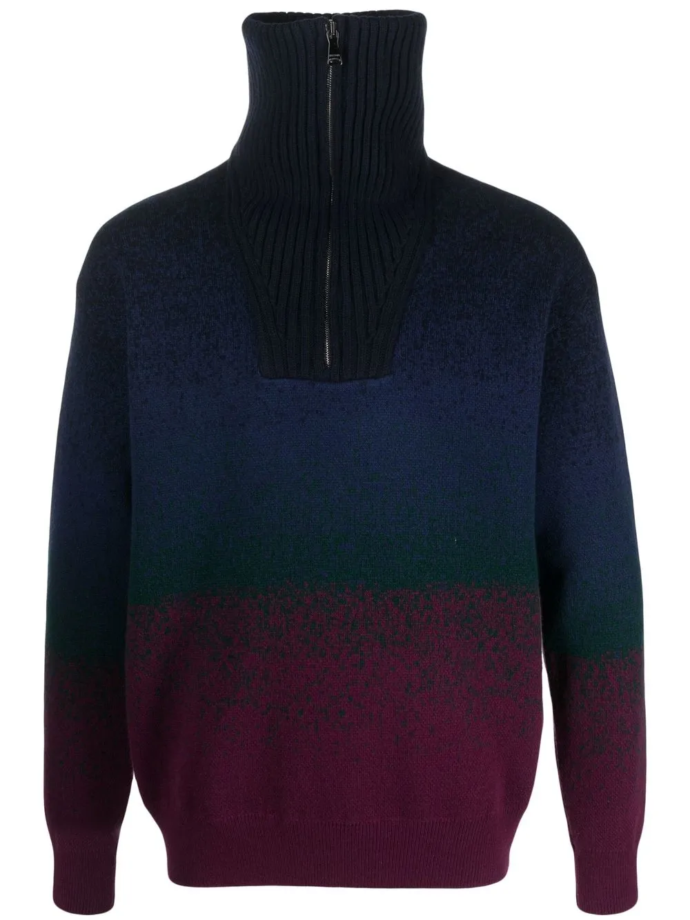 

Missoni colour-block wool jumper - Blue