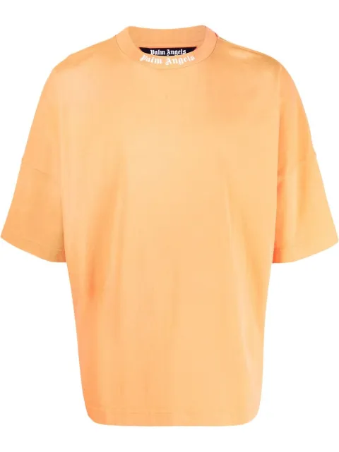 Palm Angels logo-print cotton T-shirt