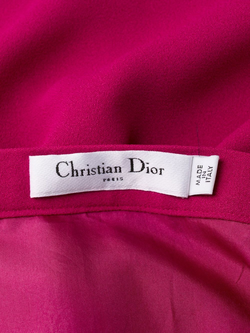 Christian Dior 2010 belted draped skirt Women