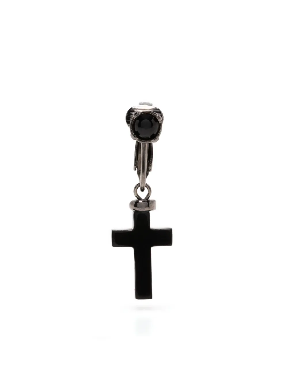 Dsquared2 cross pendant crystal-embellished earring