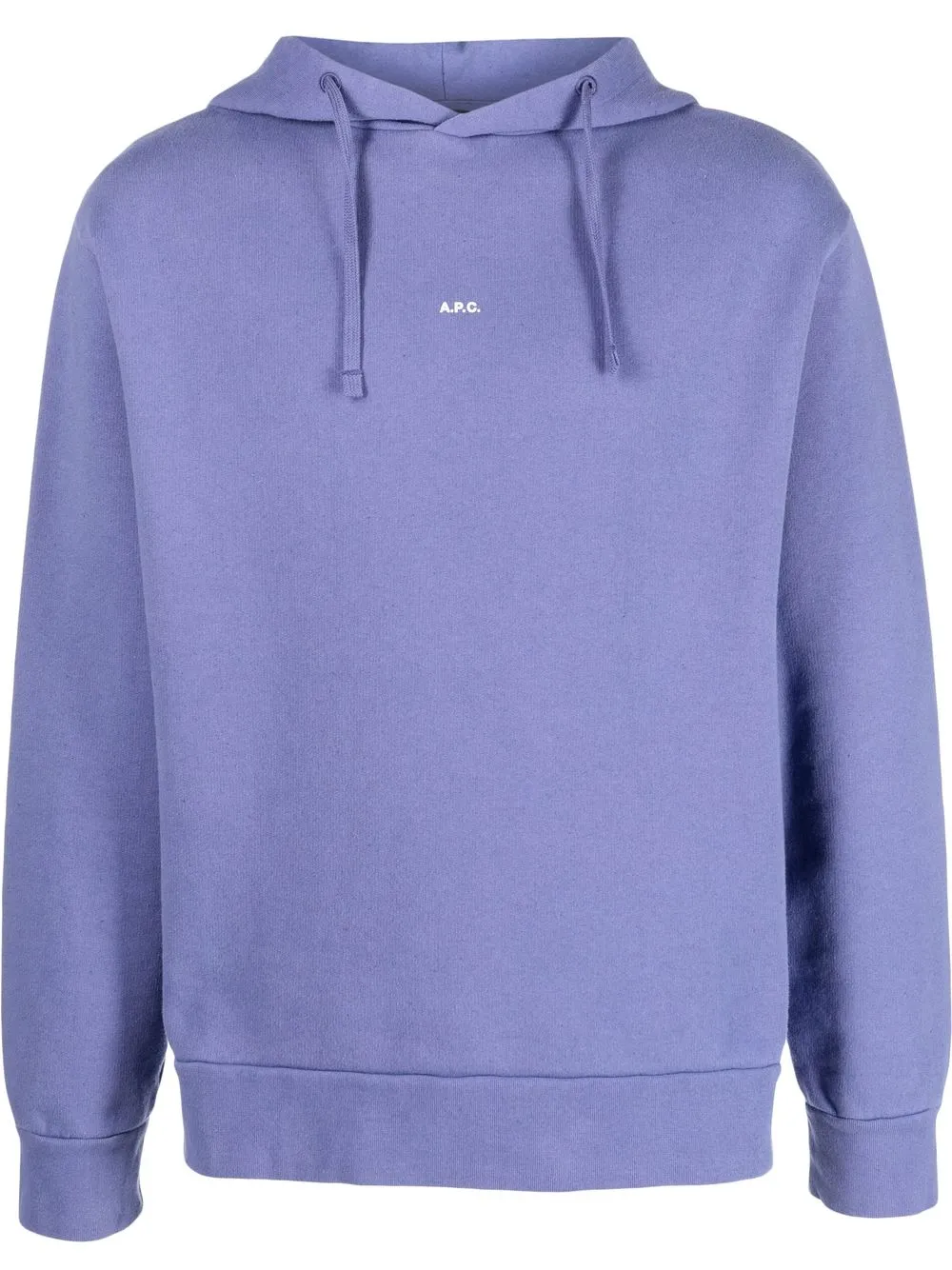 

A.P.C. Larry drawstring hoodie - Purple