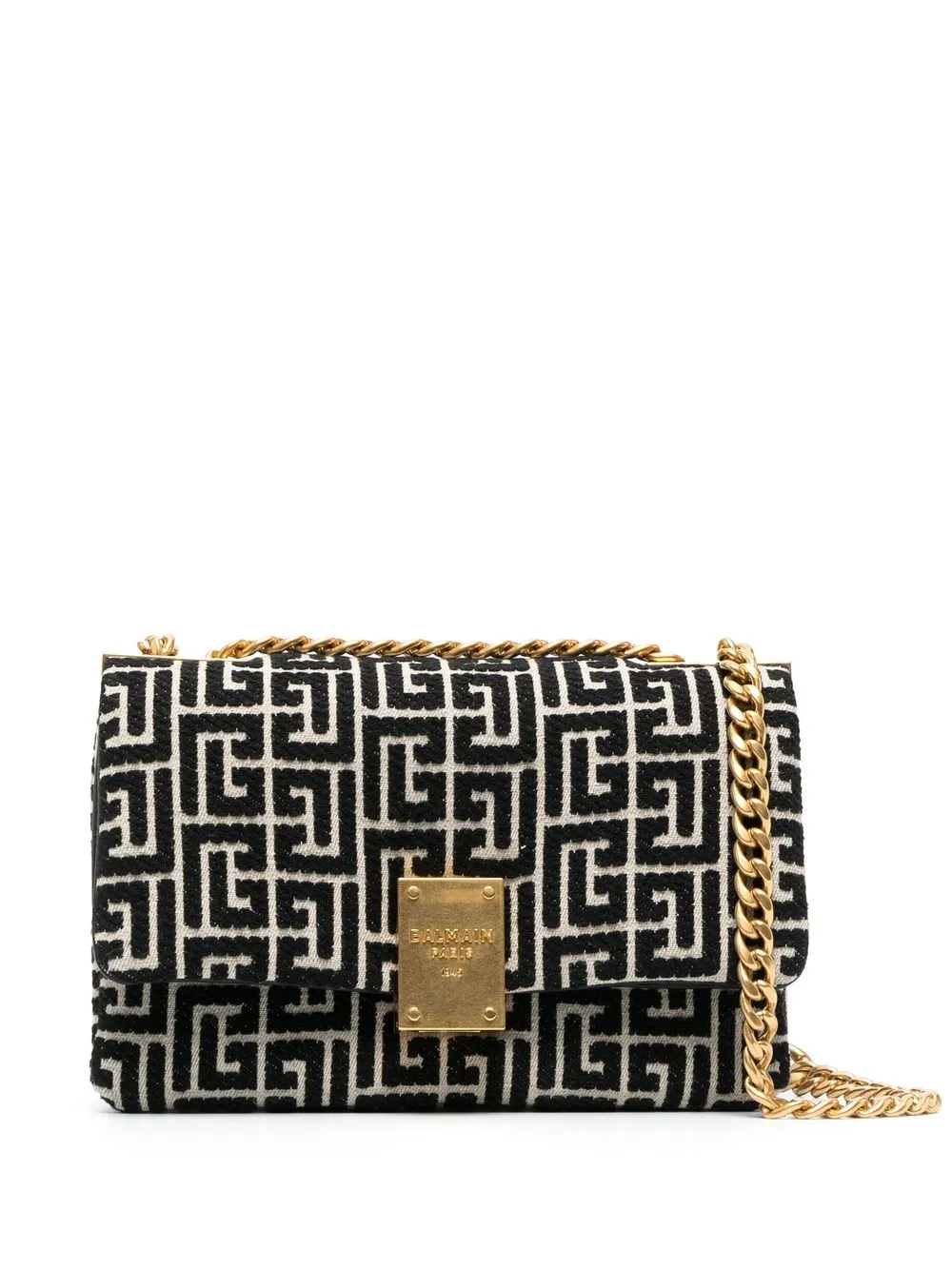 

Balmain small 1945 Soft crossbody bag - Black