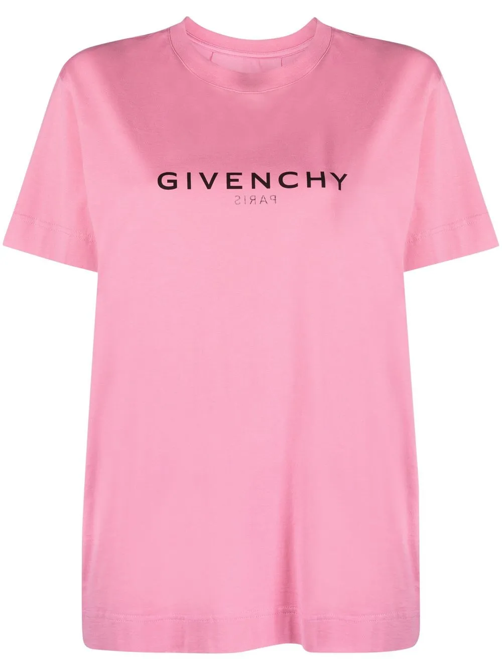 

Givenchy playera con logo estampado - Rosado