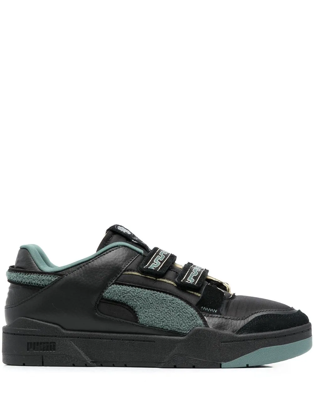 

PUMA touch-strap low-top trainers - Black