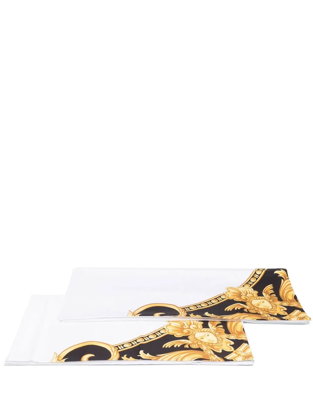 

Versace Crete de Fleur pillowcases (95x53cm) - White