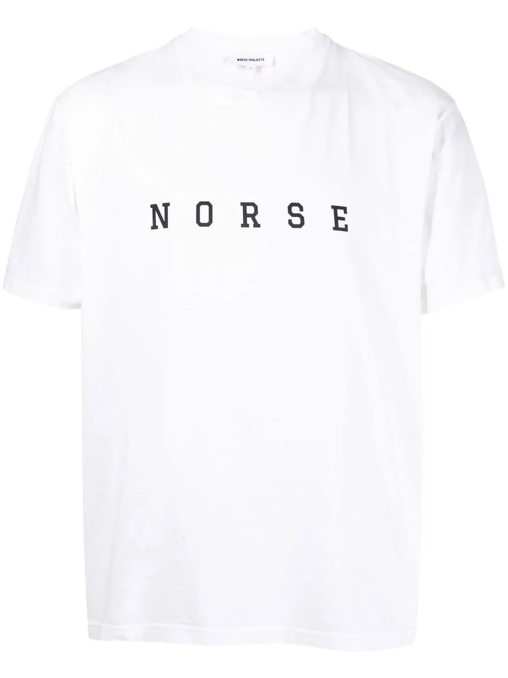 

Norse Projects logo-print cotton T-shirt - White