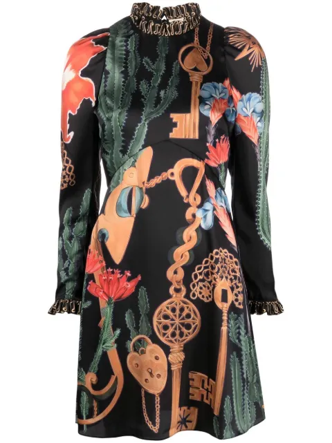 Temperley London Palomino-print minidress