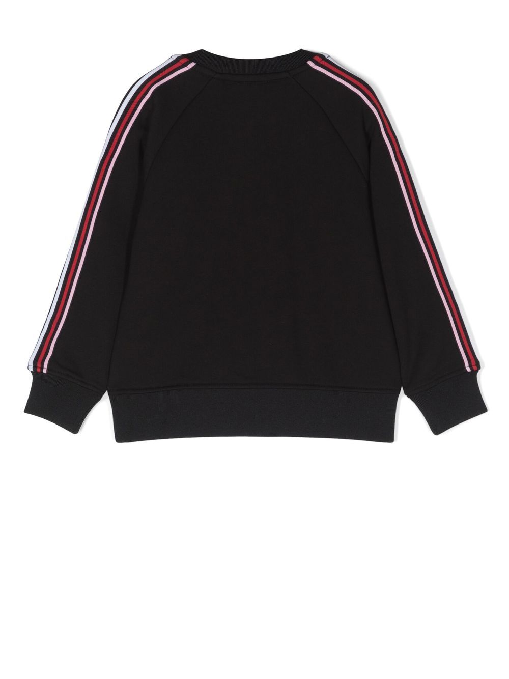 Burberry Kids' Thomas Bear Embroidered Cotton Jersey Sweatshirt In Nero