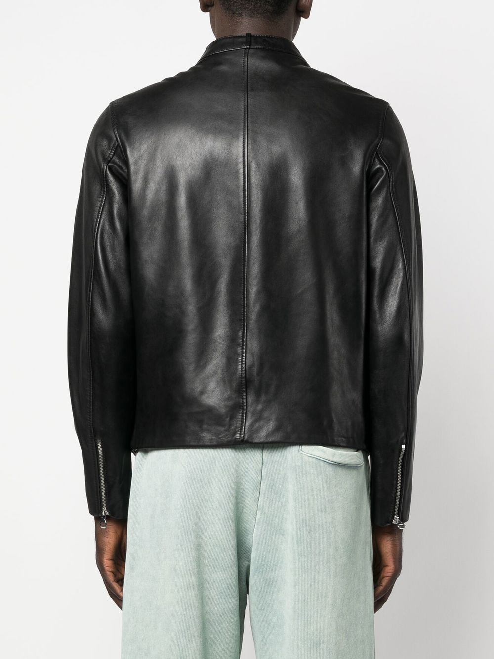 Diesel L-Metal zip-up Sheepskin Jacket - Farfetch