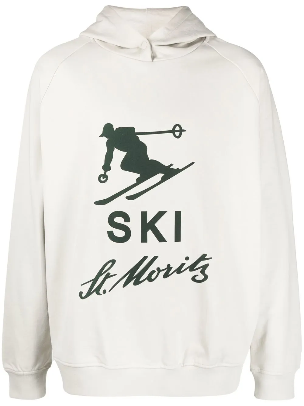 

Bally graphic-print pullover hoodie - Neutrals