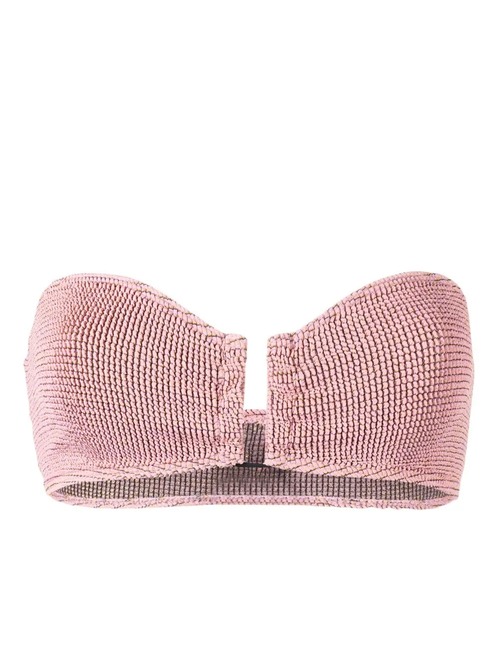 

Bond-eye Blake bandeau bikini top - Pink