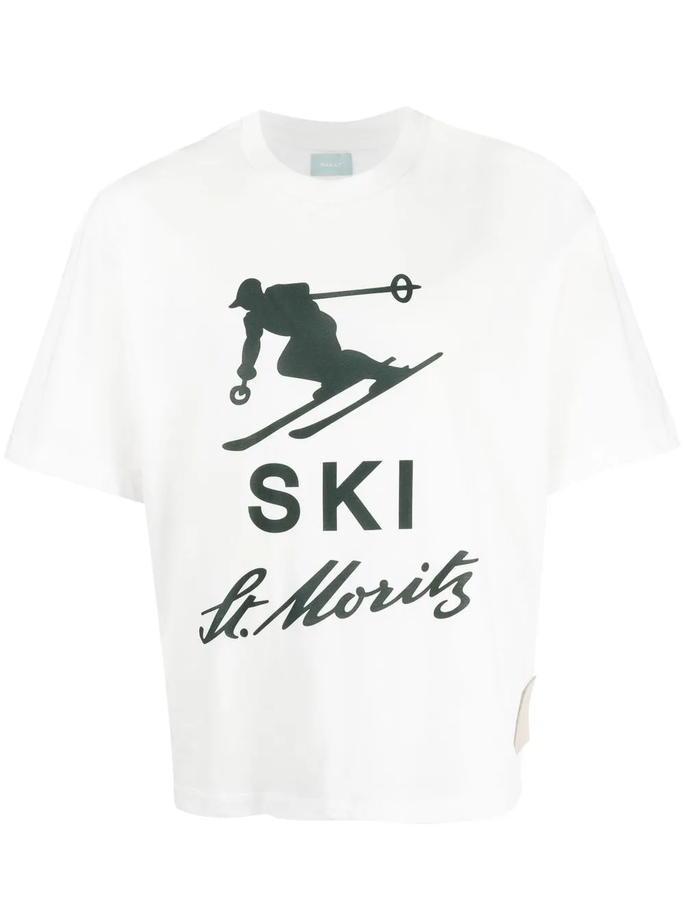 

Bally graphic-print cotton T-shirt - White