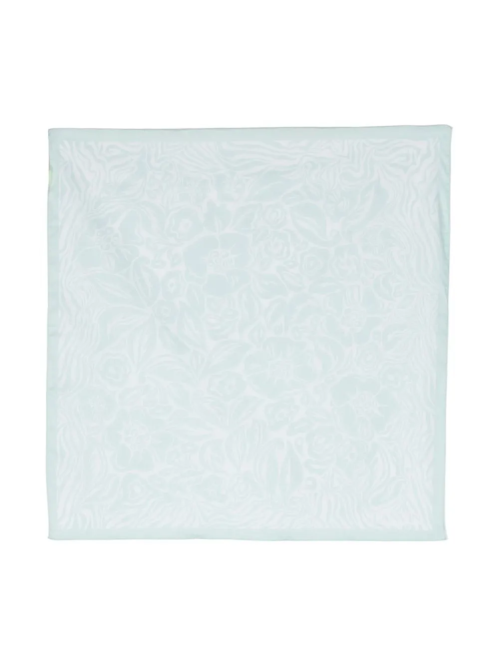 

Lanvin mascada con estampado floral - Verde