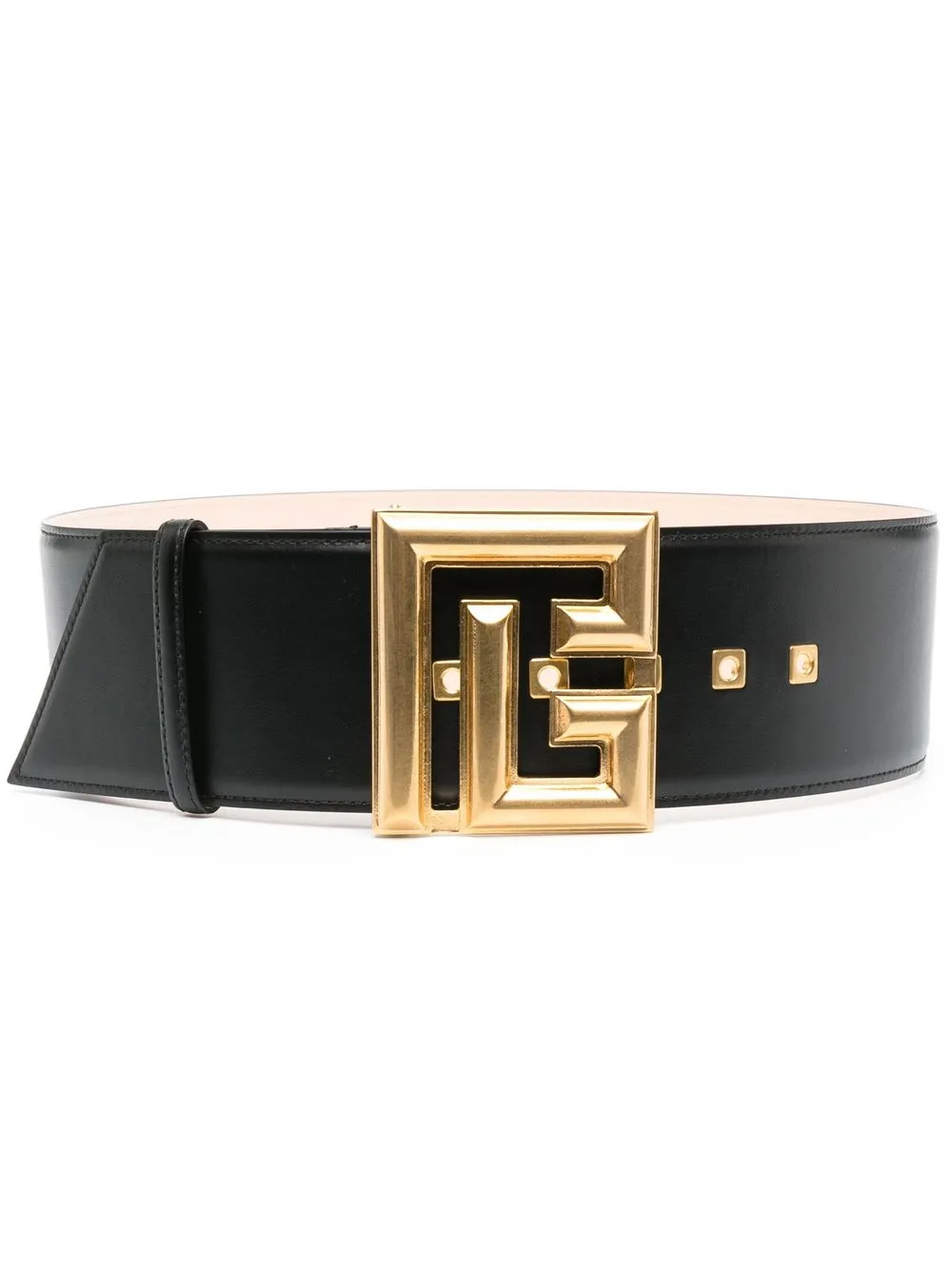 

Balmain cinturón con hebilla del logo - Negro