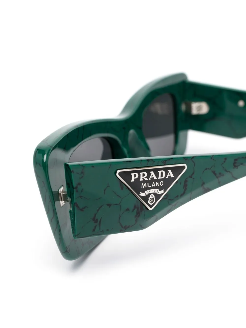 Prada Eyewear Logo Plaque Sunglasses Farfetch