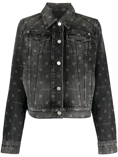 Givenchy 4G print denim jacket
