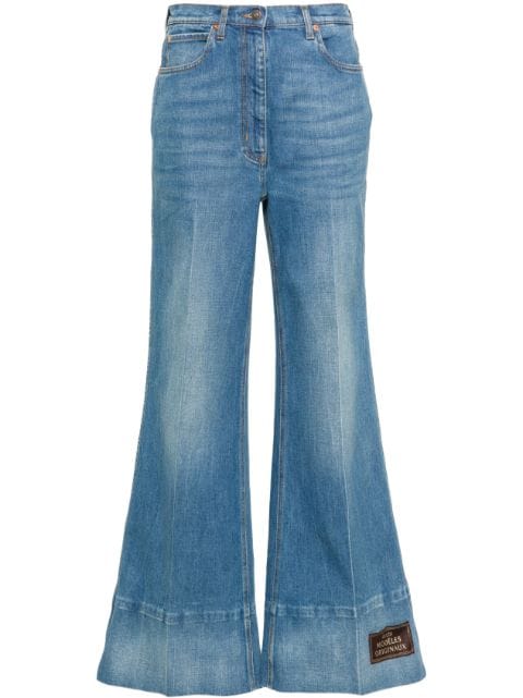 Gucci high-rise flared jeans