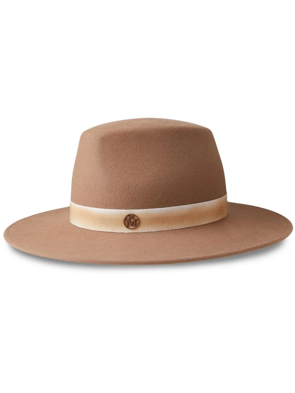 MAISON MICHEL KYRA LOGO-DETAIL FEDORA HAT