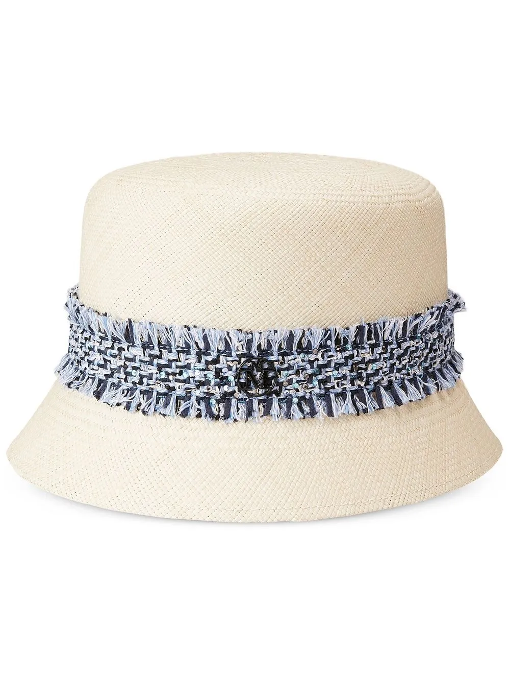 MAISON MICHEL KENDALL FRINGE-DETAIL HAT