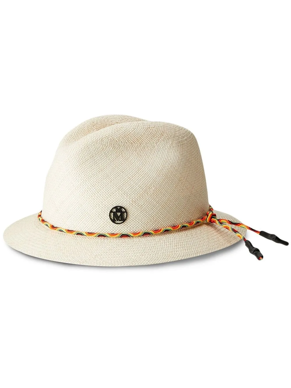 

Maison Michel Hans straw fedora - White